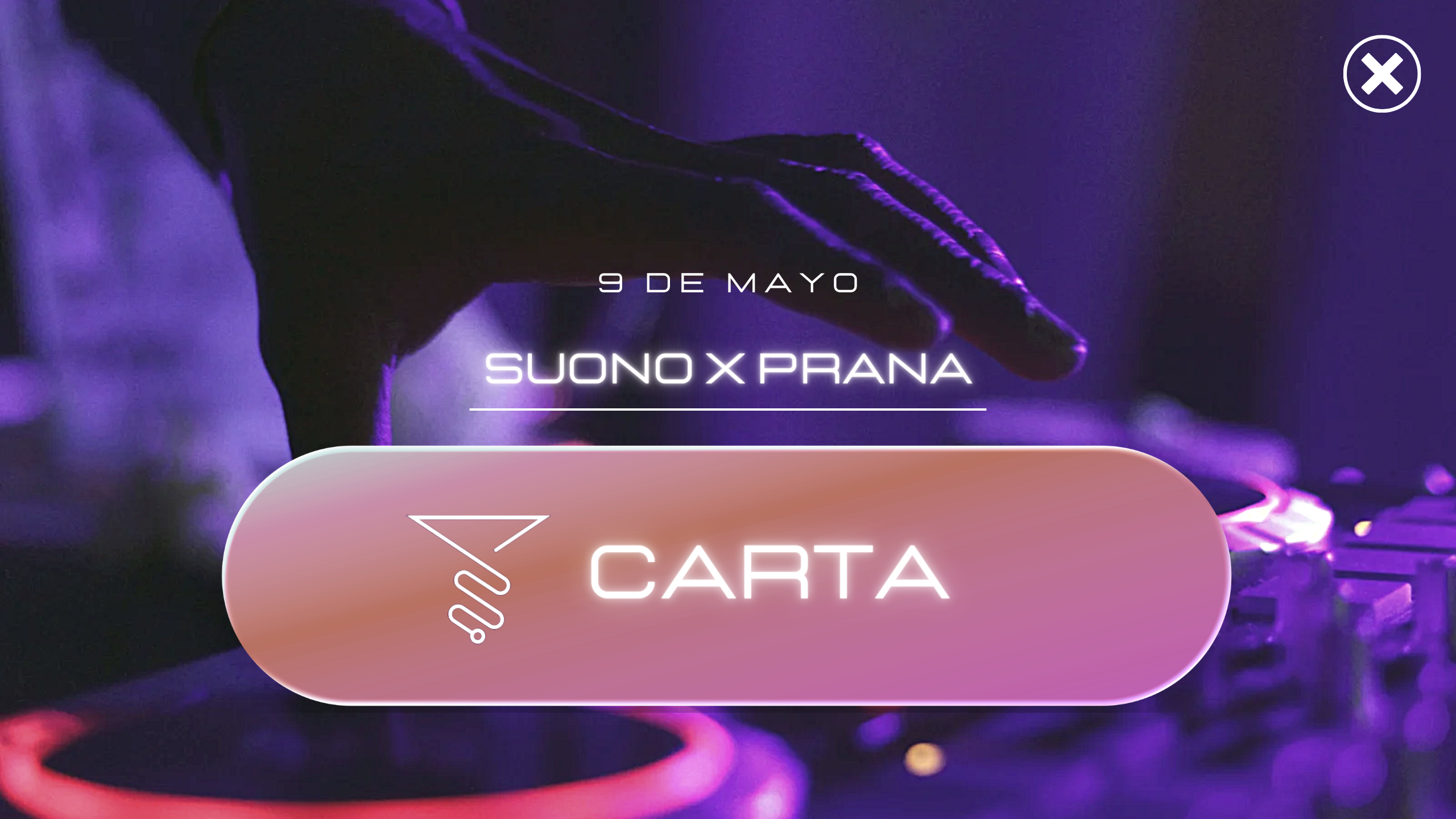 9 de Mayo - Suono x PRANA