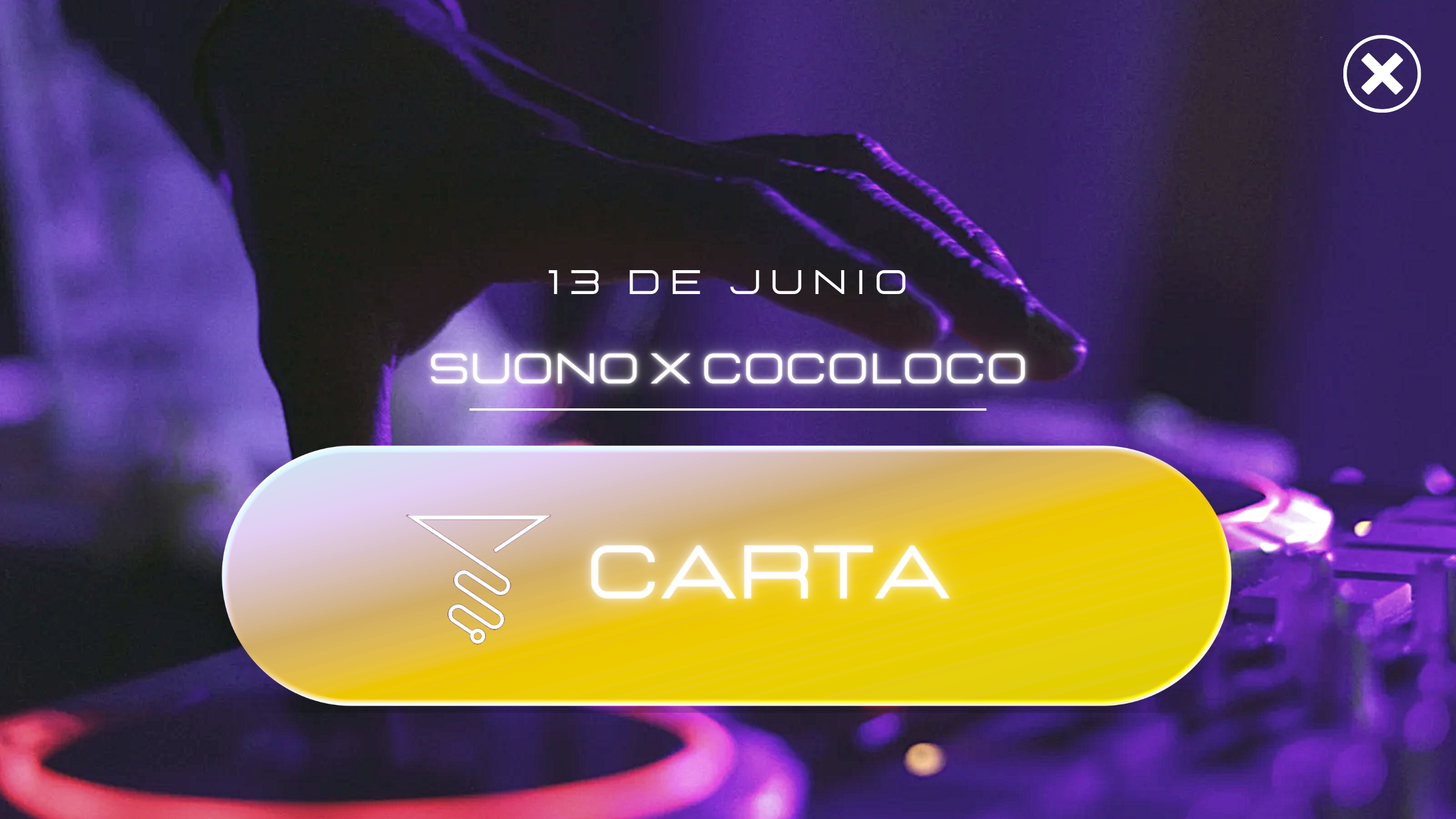 13 de Junio - Suono x Cocoloco